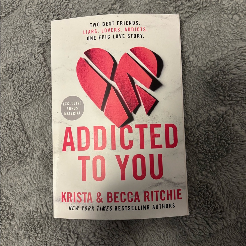 Addicted to You Book by Krista & Becca Ritchie
